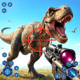 Ikon Dino Hunter Wild Shooting Game